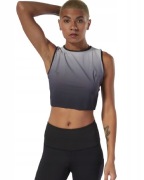 REEBOK- sportowy top Y OMBRE CROP S
