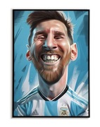 Lionel Messi FC Barcelona Plakat A3 - trzecia sztuka GRATIS