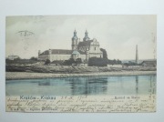 KRAKÓW Kościół na Skałce L& P 1903 kolorowana  
