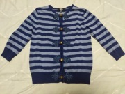 Grantowy sweter w paski Asos 38/M