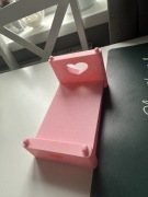 Łóżko barbie 18cm