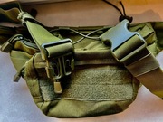 Taktyczna nerka biodrowa, POJ. ok. 3L, olive green.