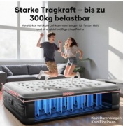 Materac dmuchany, samopompujący, dla 2 osób, łóżko dla gości