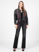 Spodnie jeans Demin Pinko lips Usta rozm 28