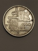 Kopia monety Polska 5 złotych 1930r. - 100 rocznica Powstania