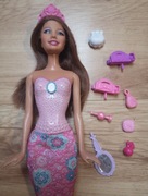 Lalka Barbie Stylowa Długowlosa Syrenka TOP