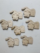 Drewniane tabliczki z sylabami czytanie metoda symultaniczno-sekwencyjna