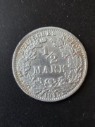 Niemcy 1/2 marki 1915 rok ( A)
