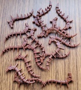 Lego 17 szt R.Brown wodorosty winorośl korzeń NOWE