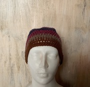 czapka robiona szydełkiem