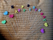 Happy Birthday piankowy topper na tort serduszka