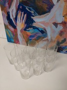 Zestaw szklanek nowe wysokie Krosno 12szt