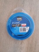Żyłka tnąca MacAllister 2 mm / 15 m kwadratowa żyłka do podkaszarki kosy