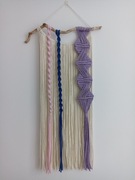 Makrama, ozdoba ścienna 