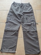 Spodnie spodenki sportowe myśliwskie wędkarskie trekkingowe 2w1. L/XL.