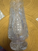 Kryształowy wazon z czasów PRL