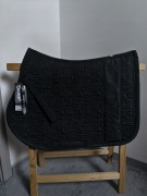 Czaprak skokowy Eskadron emblem czarny Full Vs