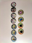 Pokémon Advanced Giga Metal Tazos –Cheetos – większe  (duplikaty)