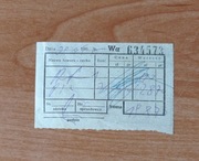 Dowód sprzedaży = = Pamiątka PRL