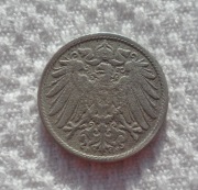 Niemcy Cesarstwo Wilhelm II 10 pfennig fenigów 1896 A Berlin Prusy KM# 12