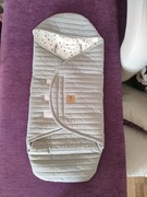 Otulacz do fotelika Bolo szary do nosidełka wózka 