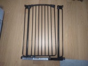 Bramka zabezpieczająca Dreambaby Chelsea Black furtka czarna 71-80cm