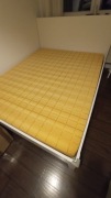 Rama łóżka + stelaż + materac Ikea