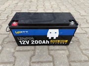Akumulator LiFePO4 12V 200Ah WattCycle | 200A BMS | Kamper / Fotowoltaika