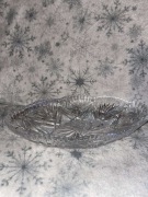 Kryształowy półmisek prl