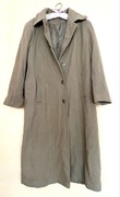 Długi płaszcz camel 44 80% wełna