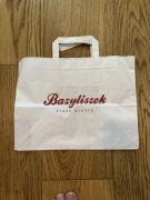 Torba reklamowa Restauracja Bazyliszek Warszawa, papierowa