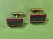 Spinki do mankietów koszuli z lat 60 vintage PRL