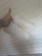 Sneakersy trampki damskie h&m 39 białe 