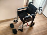 Wózek inwalidzki do przewożenia Używany w pełni sprawny