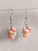 Kolczyki Hello Kitty różowy #6