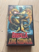Godzilla kontra Król Ghidorah kaseta VHS lektor unikat