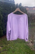 Bluza jumper Lexy liliowa fioletowy polska marka Emilie Ateliar M/38