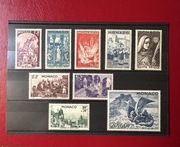 Monaco rocznik 1944 w zestawie . Czyste 