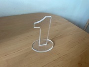 Numery na stół 100mm x 5 mm