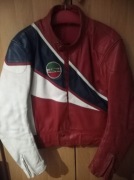 Kurtka motocyklowa z PRL-u 