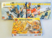 Waterloo British, French Infantry +American Indians-Airfx 1:72