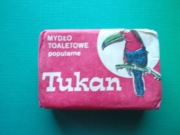 Mydło TUKAN 1989 PRL 100g Pollena Lechia Poznań