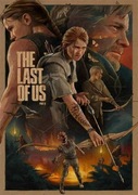 Plakat The Last of Us Part II TLOU 2 Ellie Joel Gra PS4 PS5 Prezent 50x70