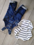 Paka ubrań chłopczyk hm ff newbie r.62- 68