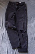 New Look Ciemno szare jeansy MOM jeans rozm.40
