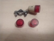 Lampka tylna pchełka 1 szt. ZZR Romet Czajka Wigry Sokół Karat Flaming PRL