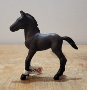 Schleich koń fryzyjski źrebię figurka unikat model wycofany z 2006 r.