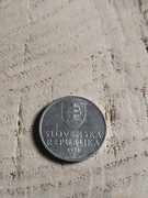 monety 50 halerzy 1993 rok Słowacja