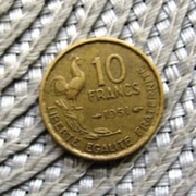 Francja 10 Frank 1951r