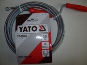 YATO ŻMIJKA SPRĘŻYNA SPIRALA DO UDRAŻNIANIA PRZEPYCHANIA RUR 3M 6MM